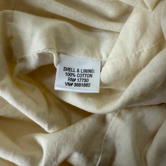 Luella for Target Dress Cream Eyelet Y2K Collectible 100% Cotton Women's Size XS - Picture 10 of 13